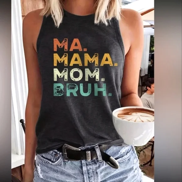 Ma MAMA MOM Funny Graphic Tank✨️ - Picture 2 of 10
